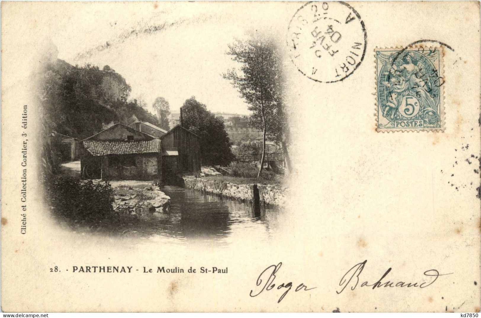 Parthenay - Le Moulin De St-Paul - Parthenay