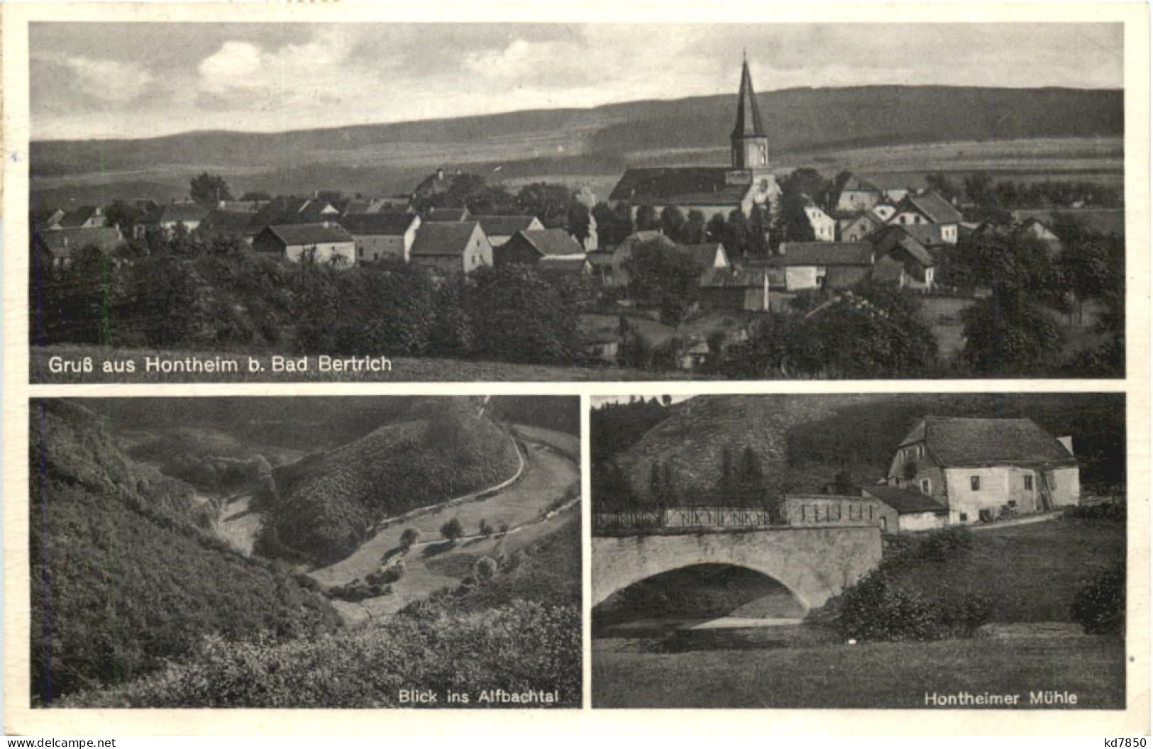 Gruss Aus Hontheim Bei Bad Bertrich - Bernkastel-Kues