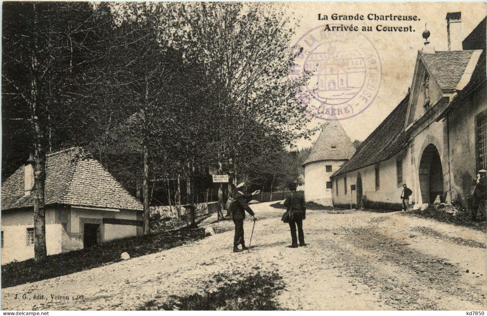 La Grnde Chartreuse - Arrivee Au Couvent - Sonstige & Ohne Zuordnung