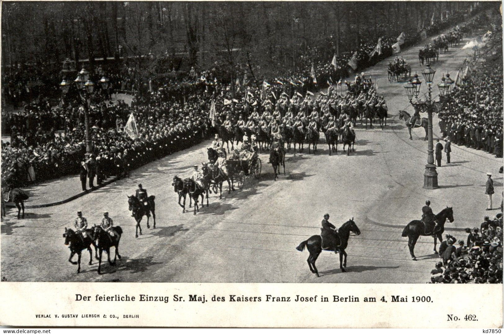 Berlin - Feierlicher Einzug Kaiser Franz Josef 1900 - Altri & Non Classificati