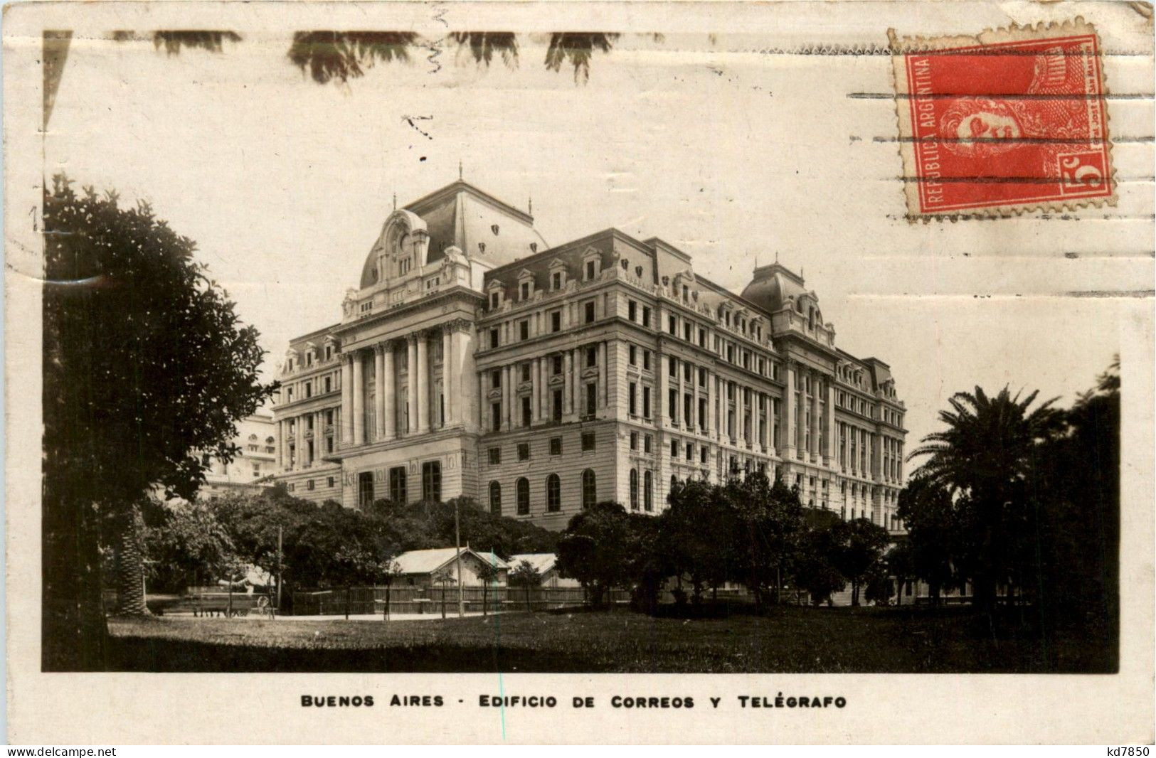 Buenos Aires - Edificio De Correos Y Telegrafo - Argentinië