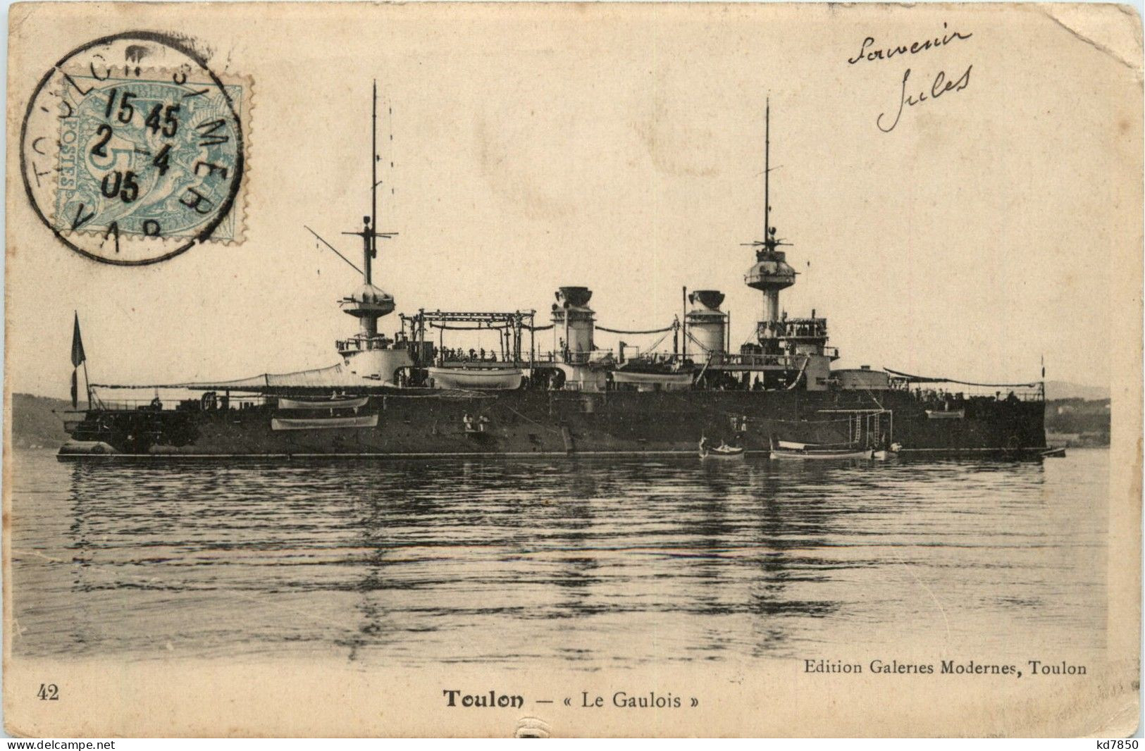 Toulon - Le Gaulois - Steamers