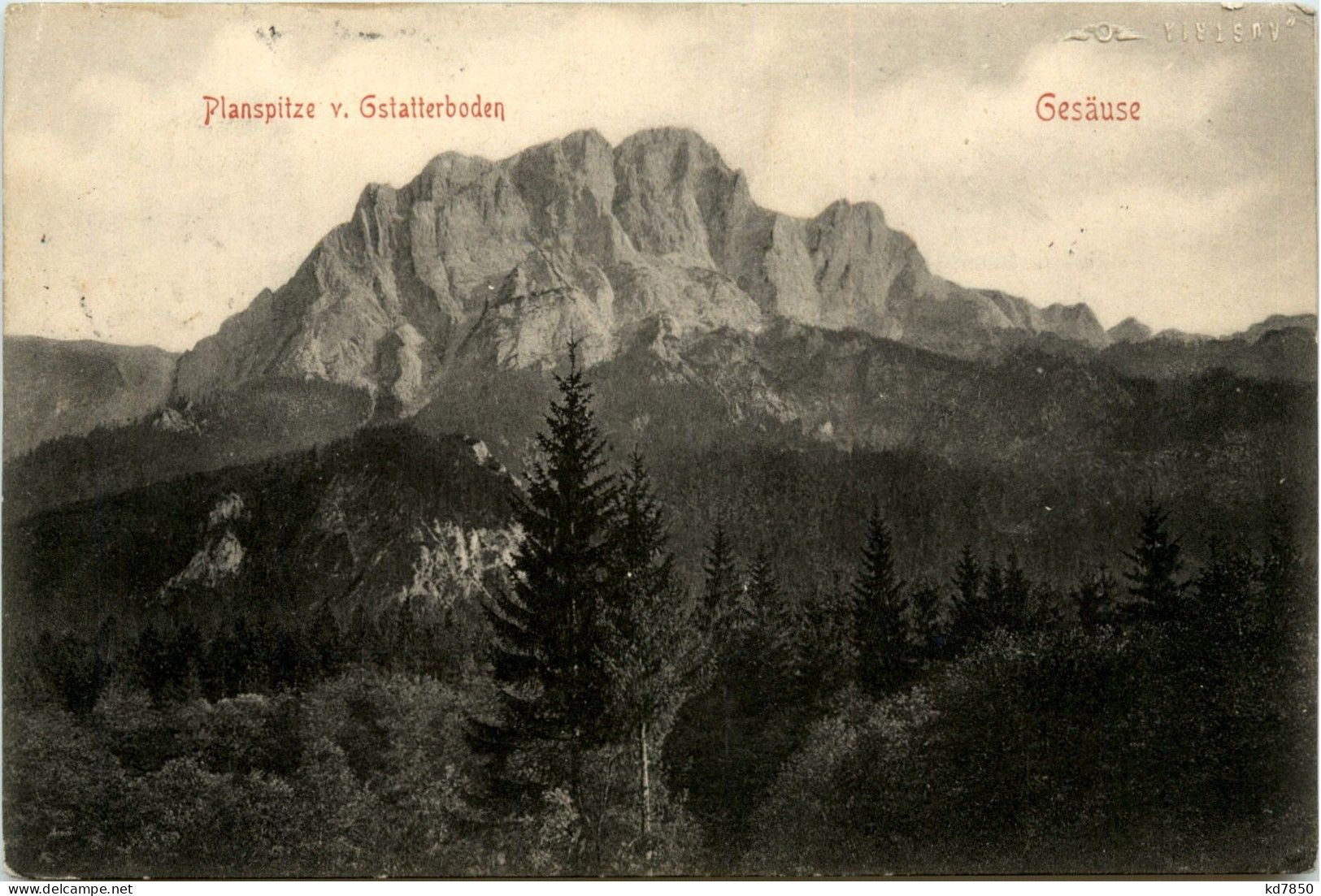 Gesäuse/Steiermark - Gesäuse, Planspitze V. Gstatterboden - Gesäuse