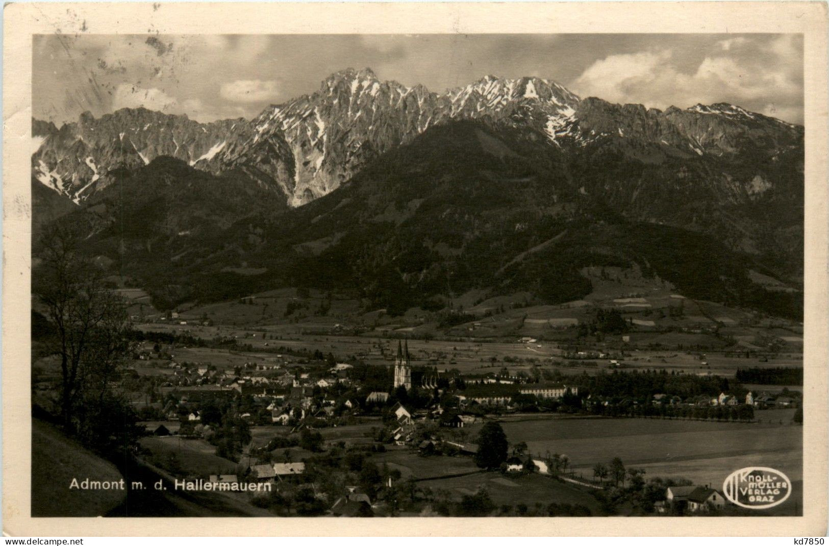 Admont Und Gesäuse/Steiermark - Admont Mit Den Hallermauern - Admont