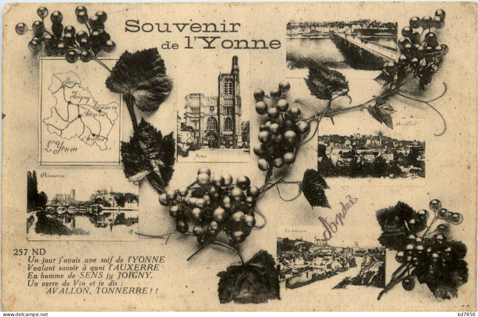 Souvenir De L Yonne - Sonstige & Ohne Zuordnung