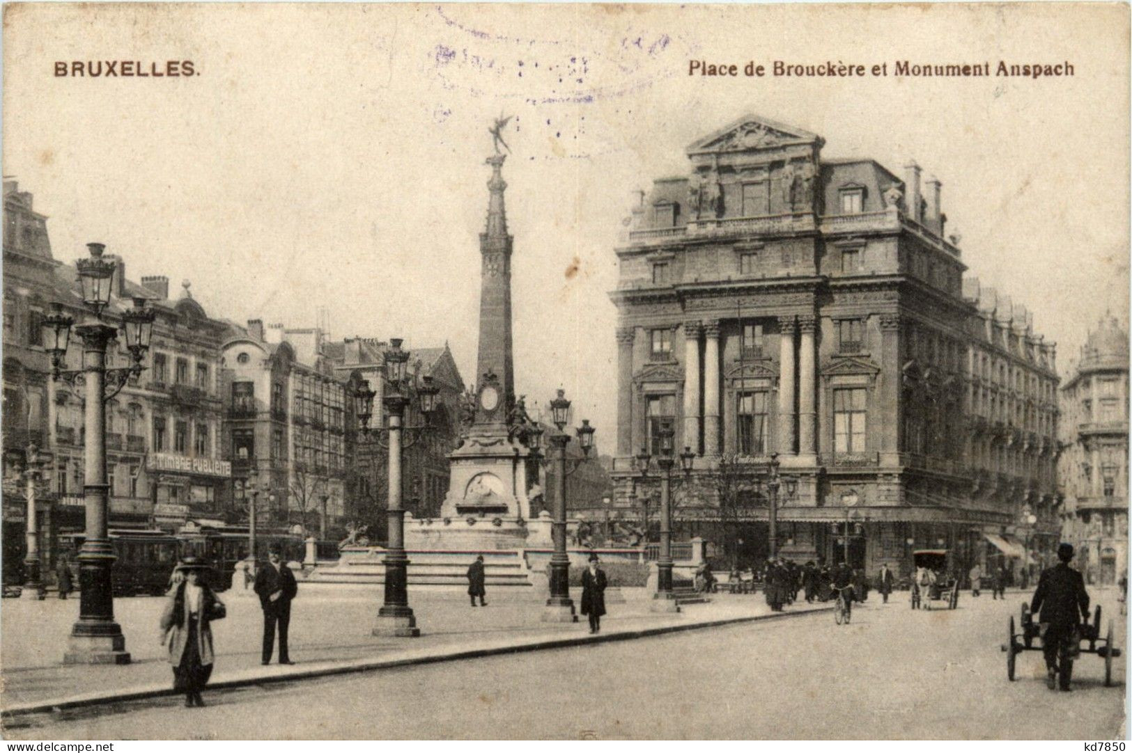 Bruxelles - Place De Brouckere - Andere & Zonder Classificatie