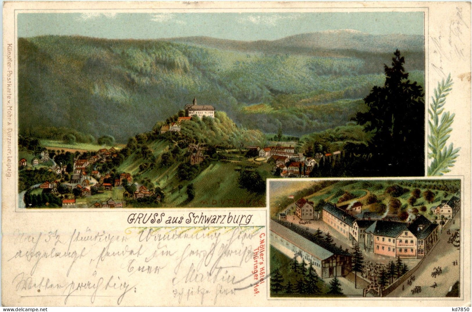 Gruss Aus Schwarzburg - Saalfeld