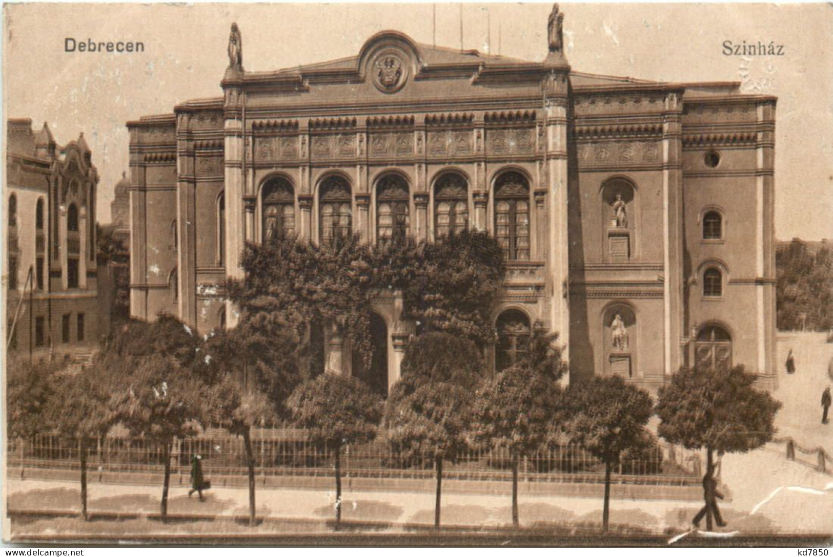 Debrecen - Szinhaz - Feldpost - Hongarije