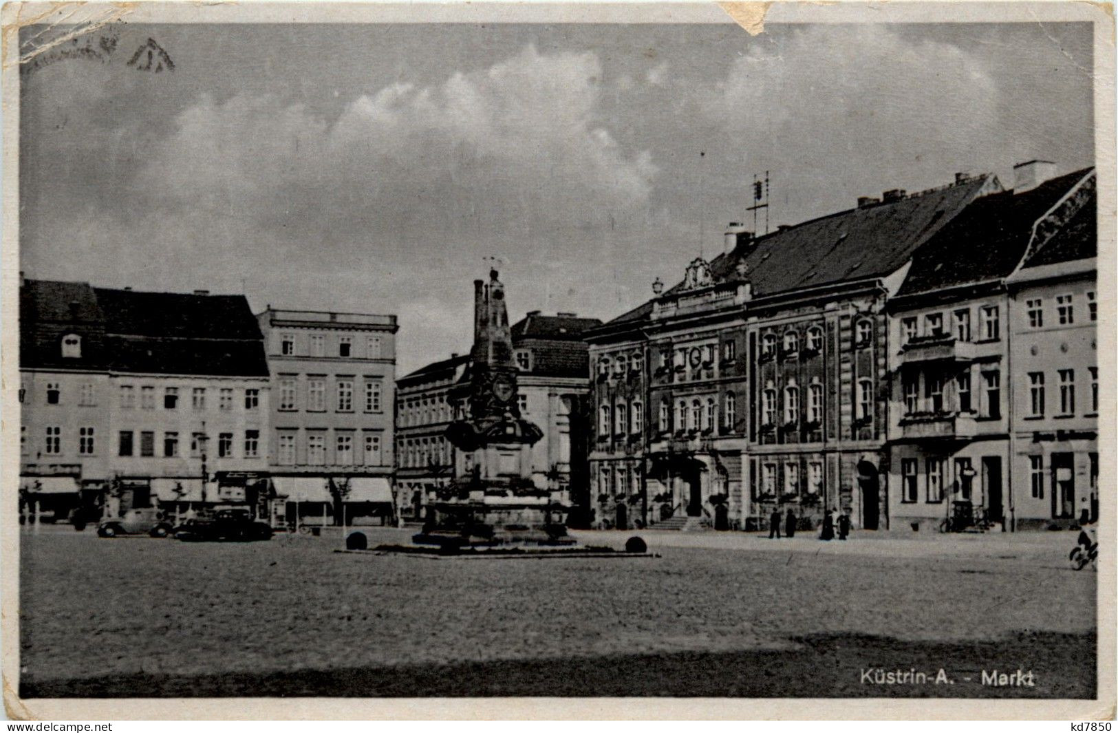 Küstrin - Markt - Poland