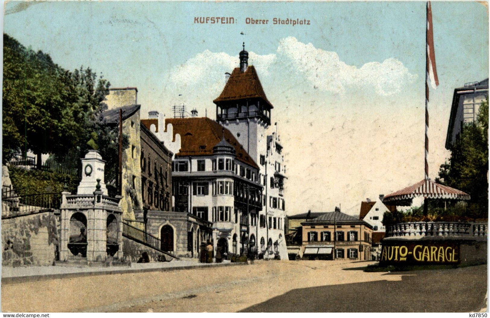 Kufstein/Tirol - Kufstein, Oberer Stadtplatz - Kufstein