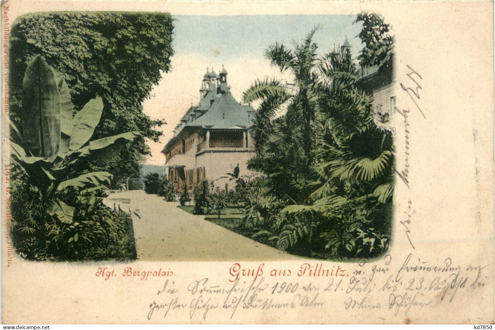 Gruss Aus Pillnitz - Kgl Bergpalais - Pillnitz