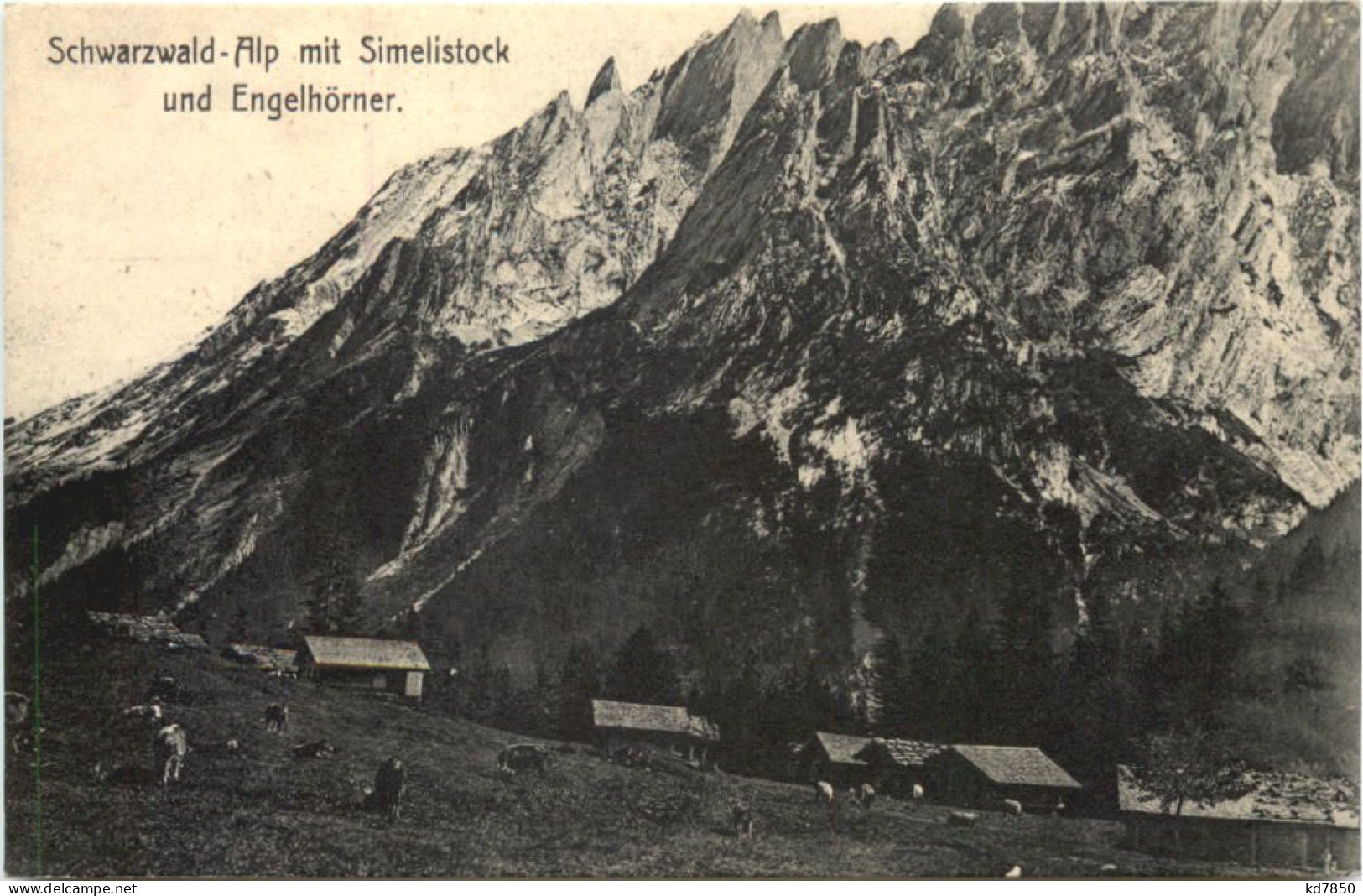Schwarzwald-Alp Mit Simelistock - Autres & Non Classés