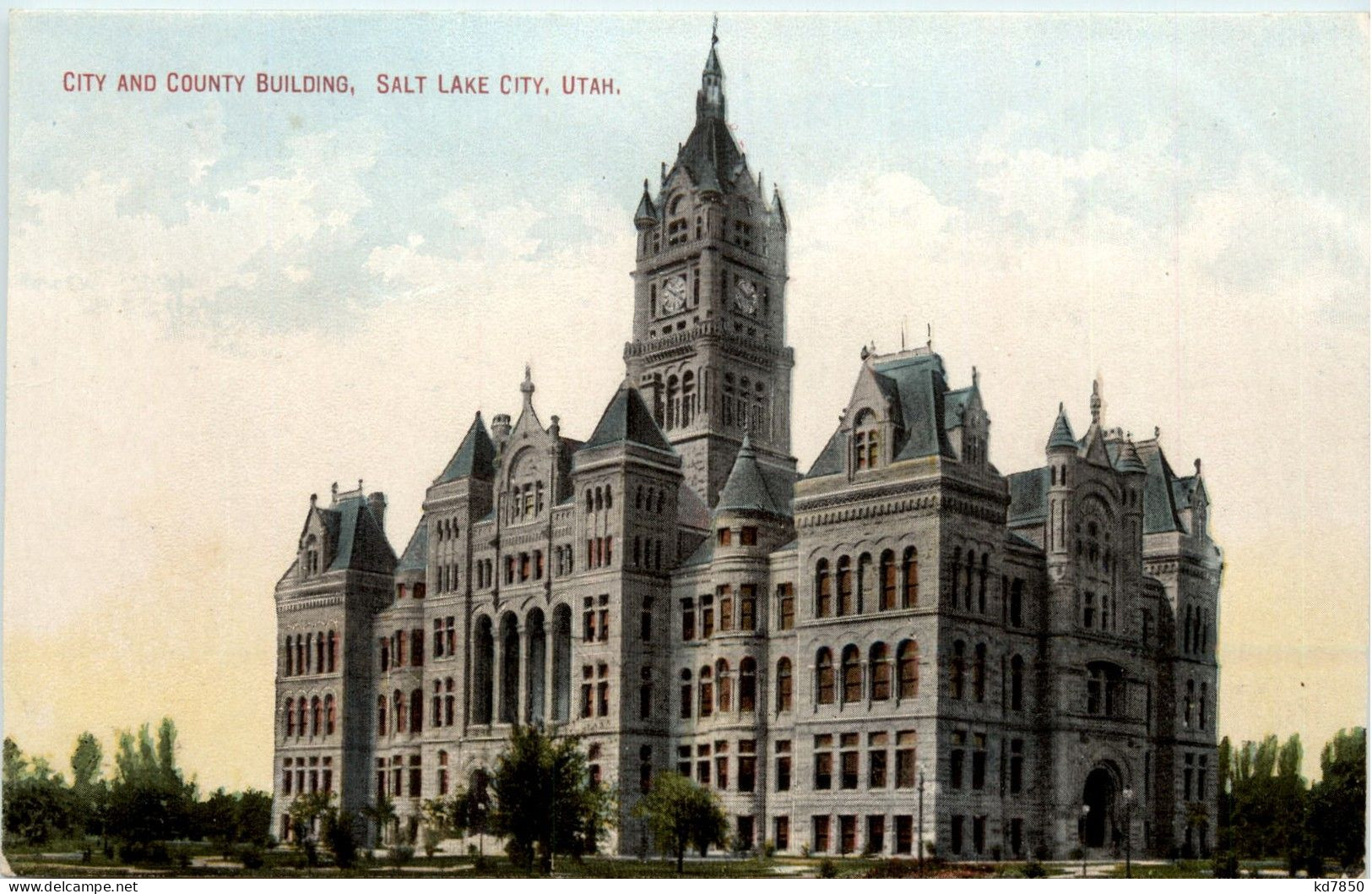 Salt Lake City - City And County Building - Salt Lake City