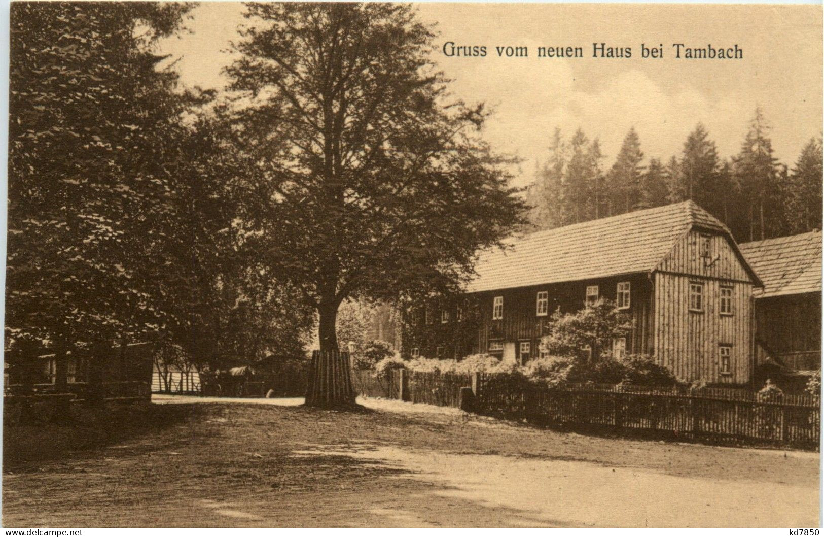 Gruss Vom Neuen Haus Bei Tambach - Tambach-Dietharz