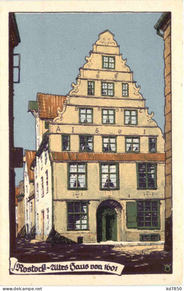 Rostock-Altes Haus Von 1601 - Rostock