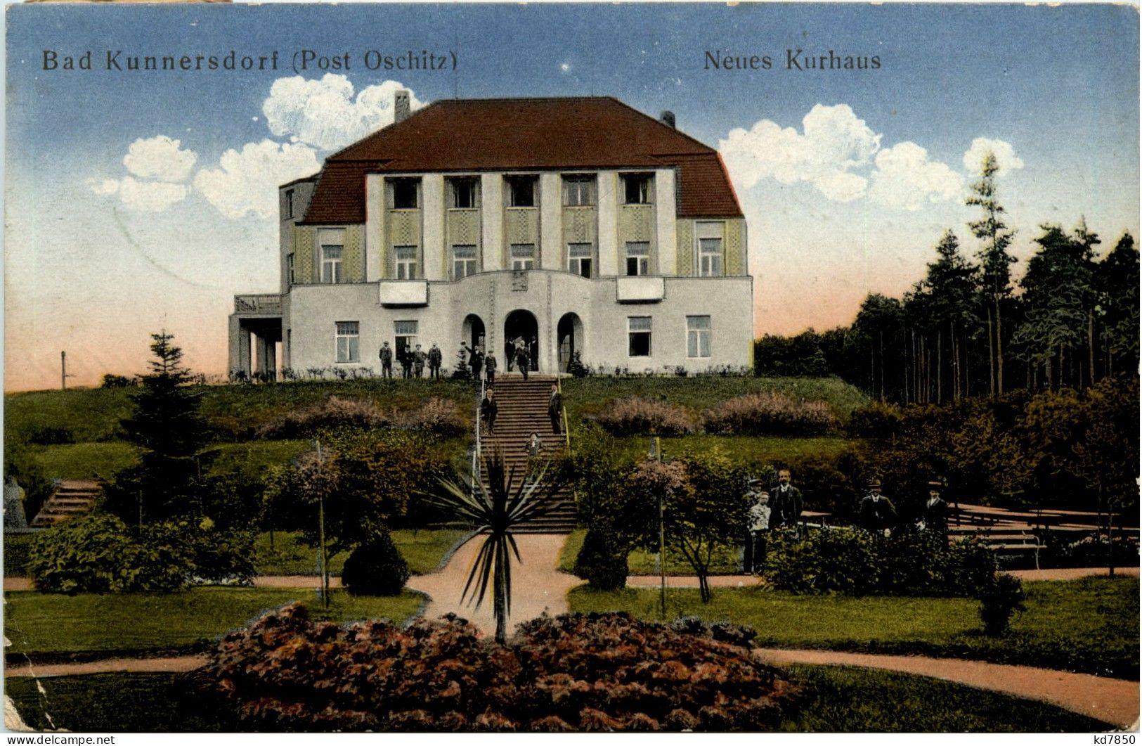 Bad Kunnersdorf - Post Oschitz - Neues Rathaus - Tschechische Republik