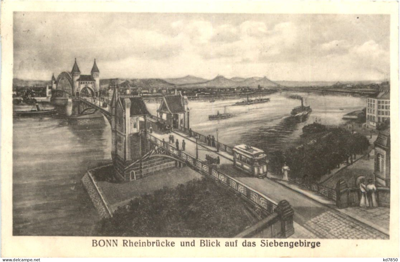 Bonn - Rheinbrücke - Bonn