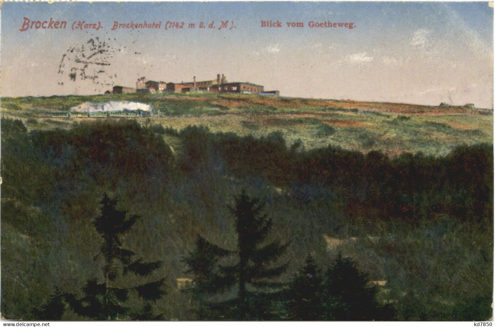 Brocken - Brockenhotel - Autres & Non Classés