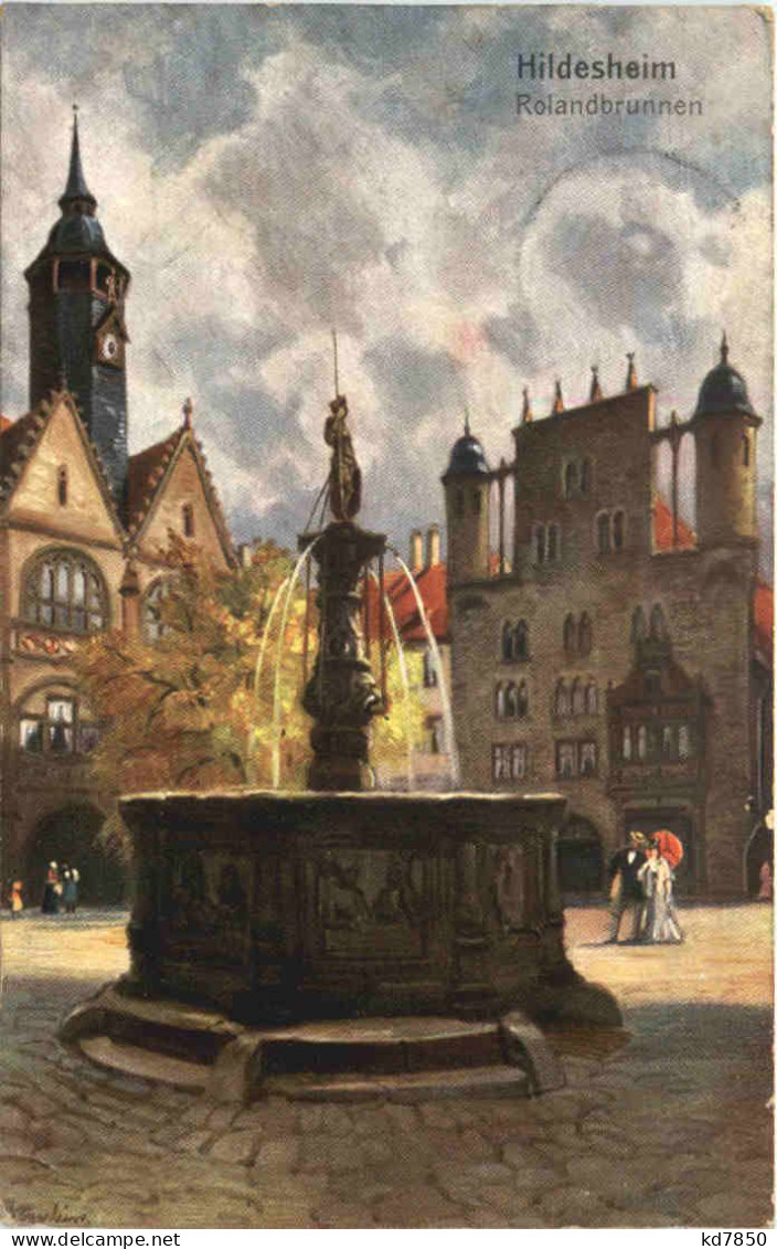 Hildesheim - Rolandbrunnen - Hildesheim