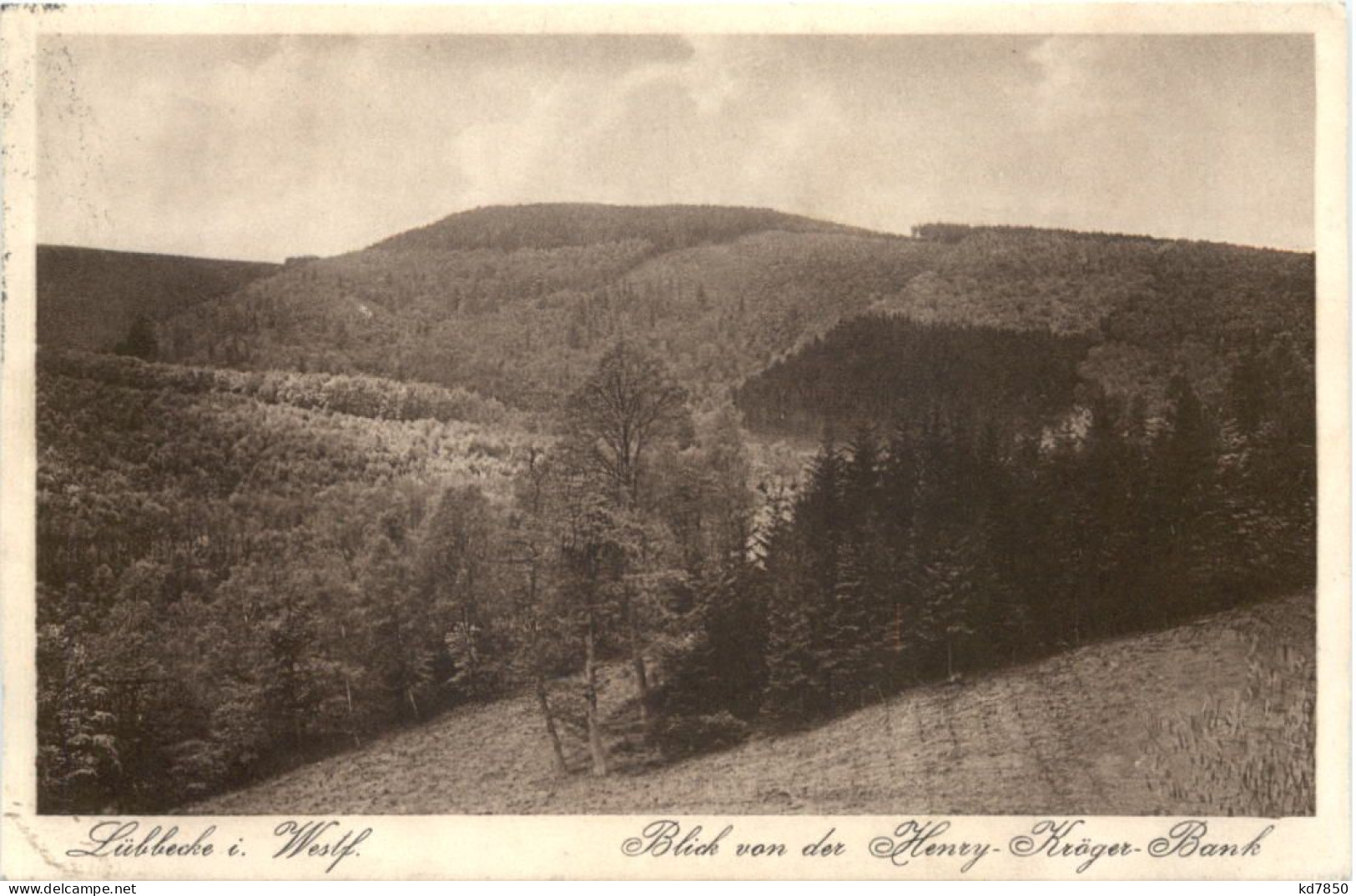 Lübbecke In Westfalen - Henry Kröger Bank - Minden