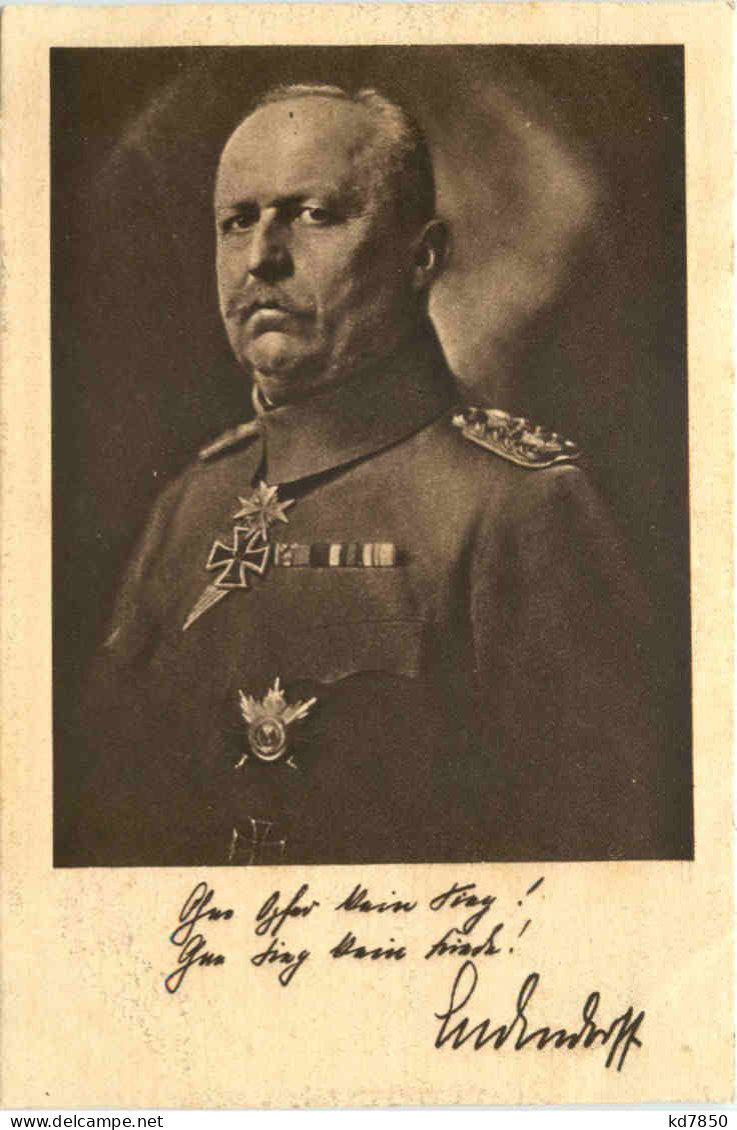 Ludendorff - Hommes Politiques & Militaires