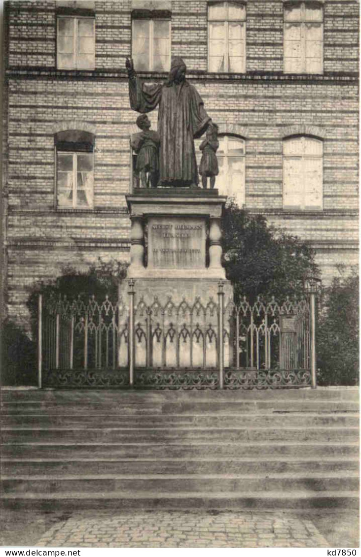 Halle - Frankes Denkmal - FEldpost - Halle (Saale)