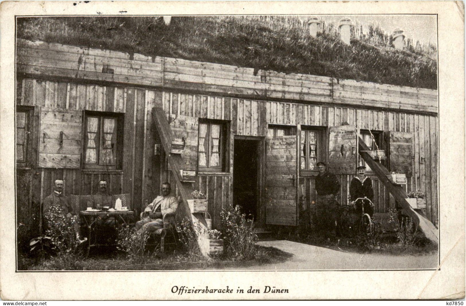 Offiziersbaracke In Den Dünen - Weltkrieg 1914-18