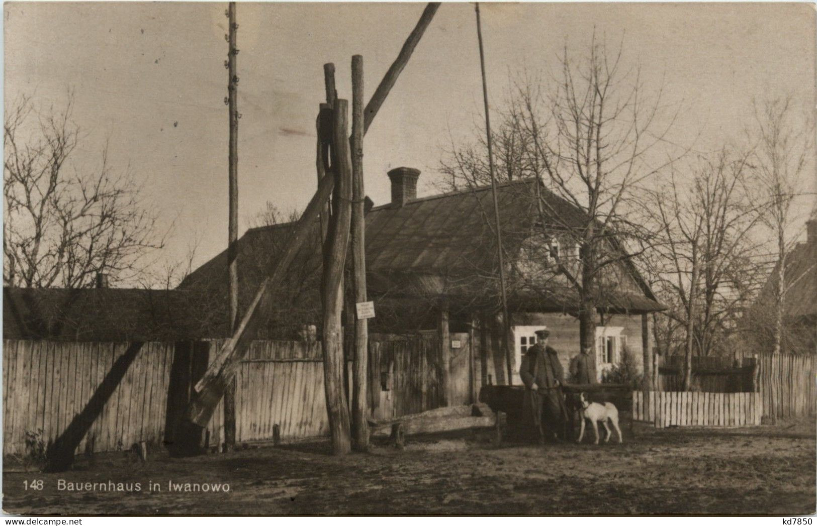 Bauernhaus In Iwanowo - Feldpost - Russland