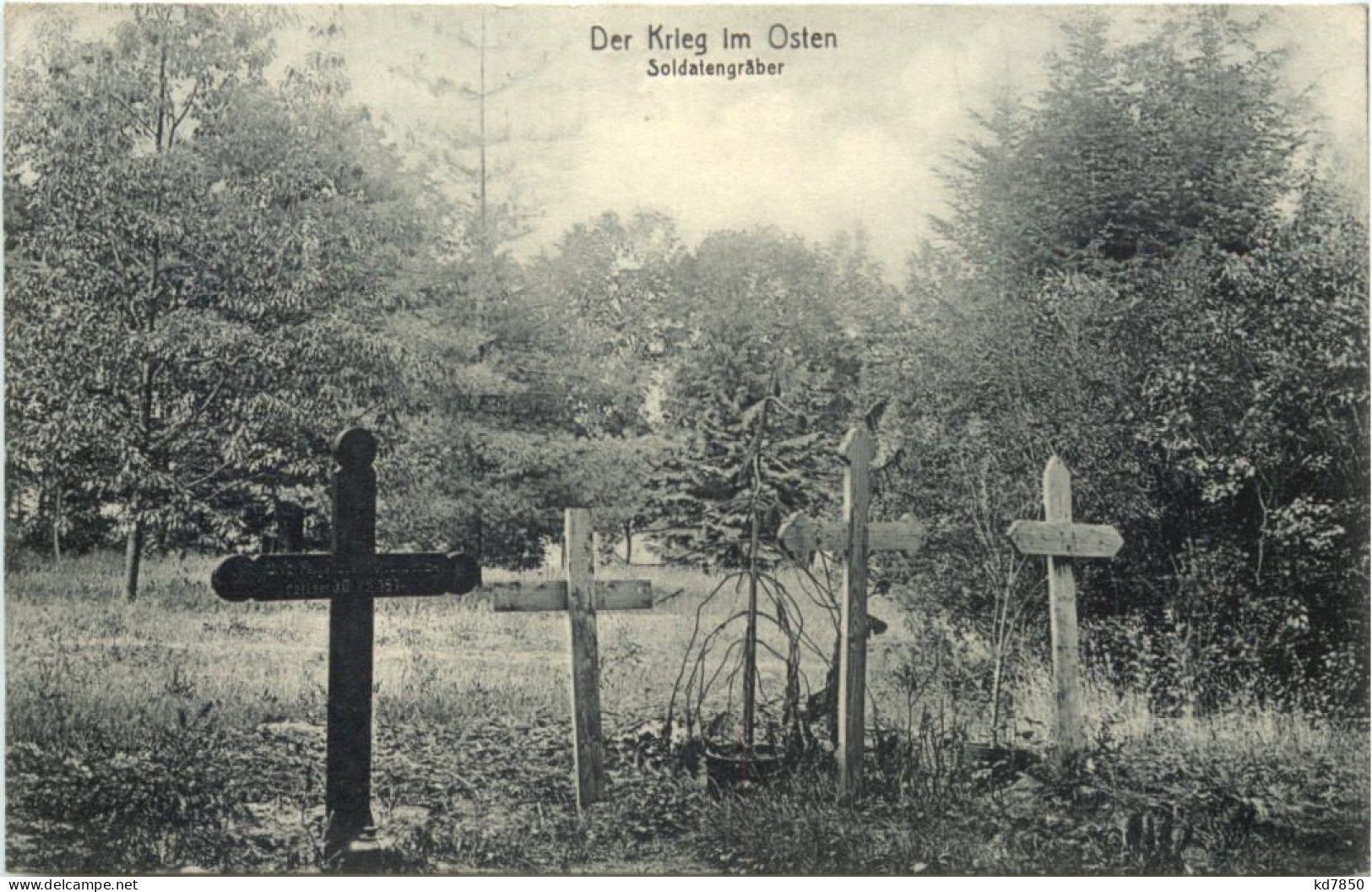 Krieg Im Osten - Soldatengräber - Feldpost - Cimiteri Militari