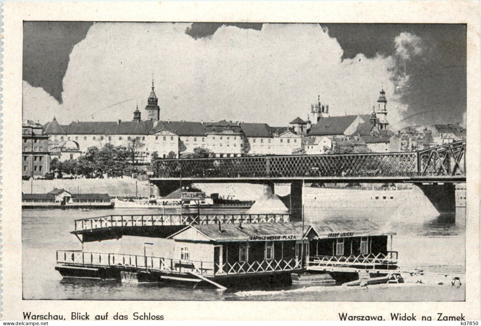 Warszawa - Widok Na Zamek - Polonia