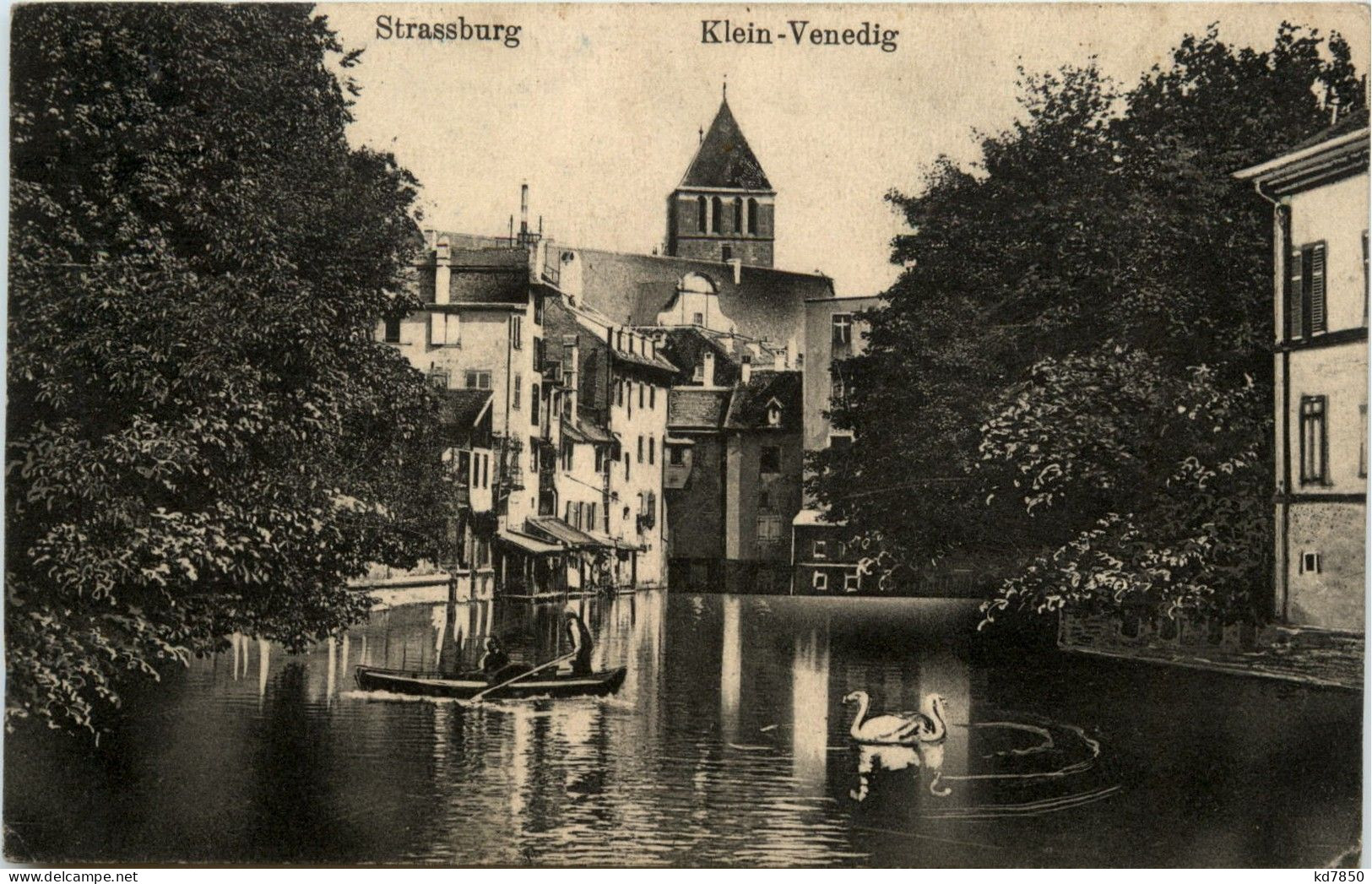 Strassburg - Klein-Venedig - Feldpost - Straatsburg