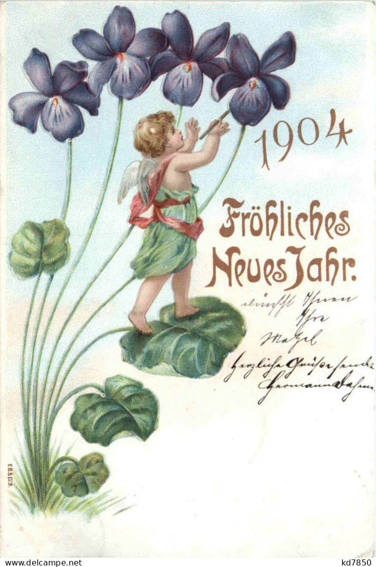 Neujahr - Jahreszahl 1904 - Anno Nuovo