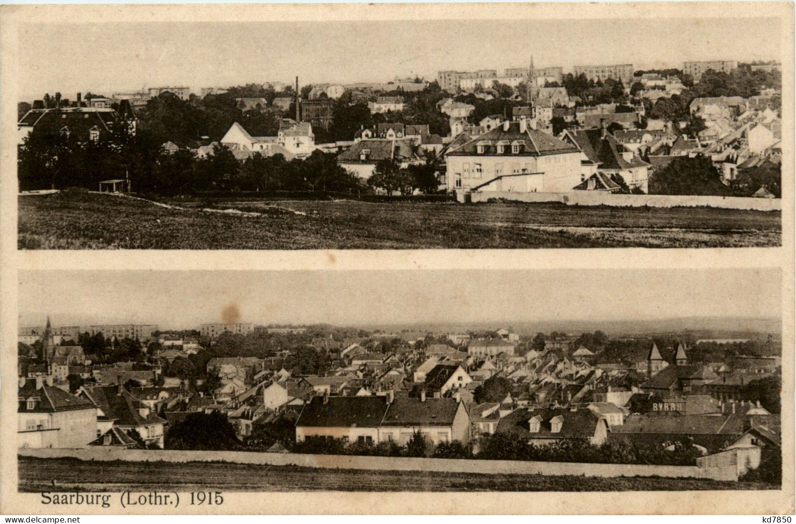 Saarburg 1915 - Sarrebourg