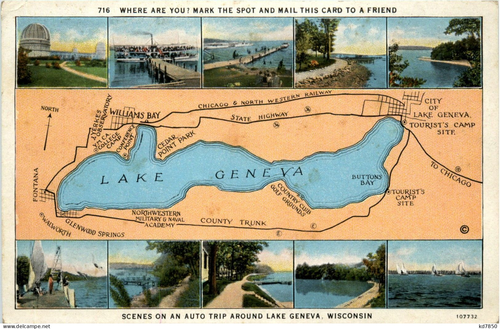 Lake Geneva - Williams Bay - Autres & Non Classés