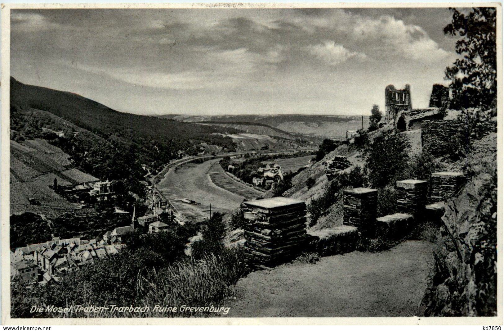 Traben-Trarbach - Ruine Grevenburg - Traben-Trarbach