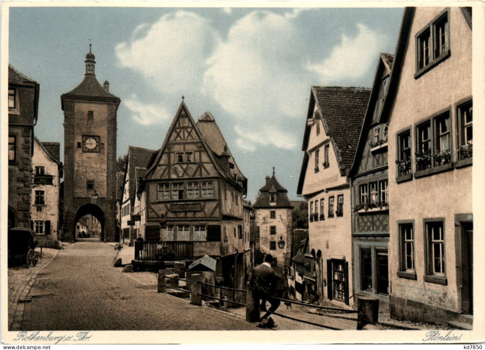 Rothenburg O. Tbr - Plönlein - Rothenburg O. D. Tauber