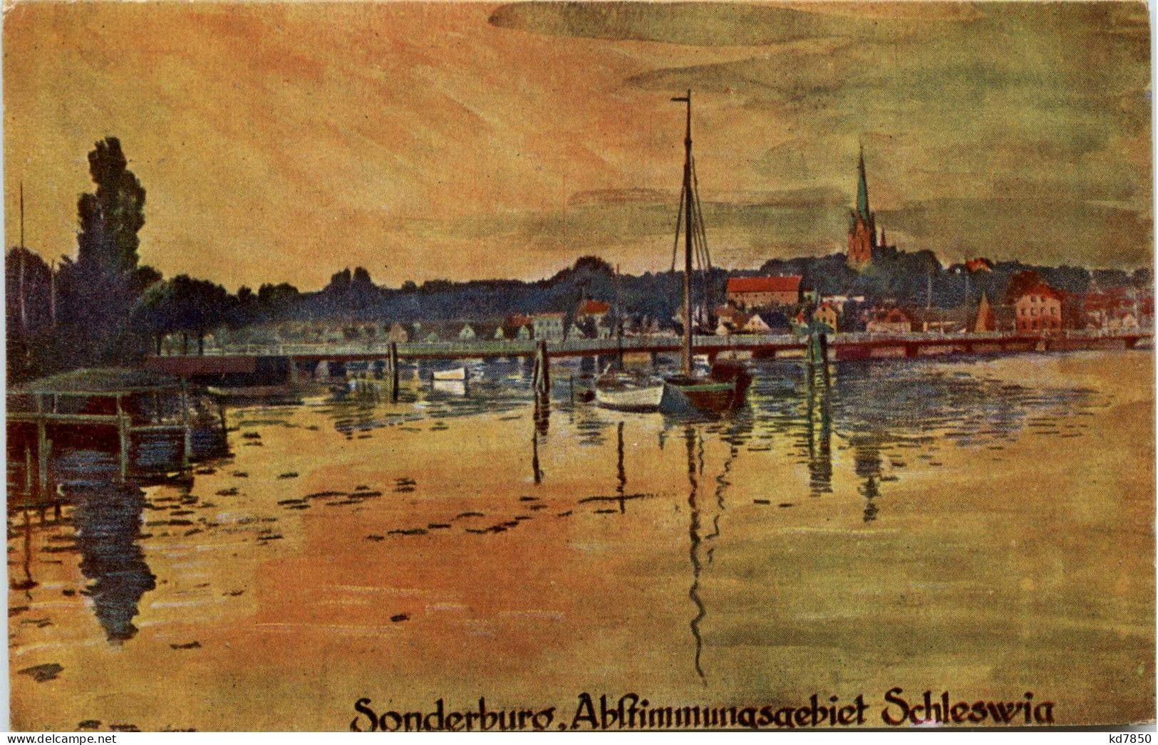 Sonderburg - Abstimmungsgebiet Schleswig - Dänemark