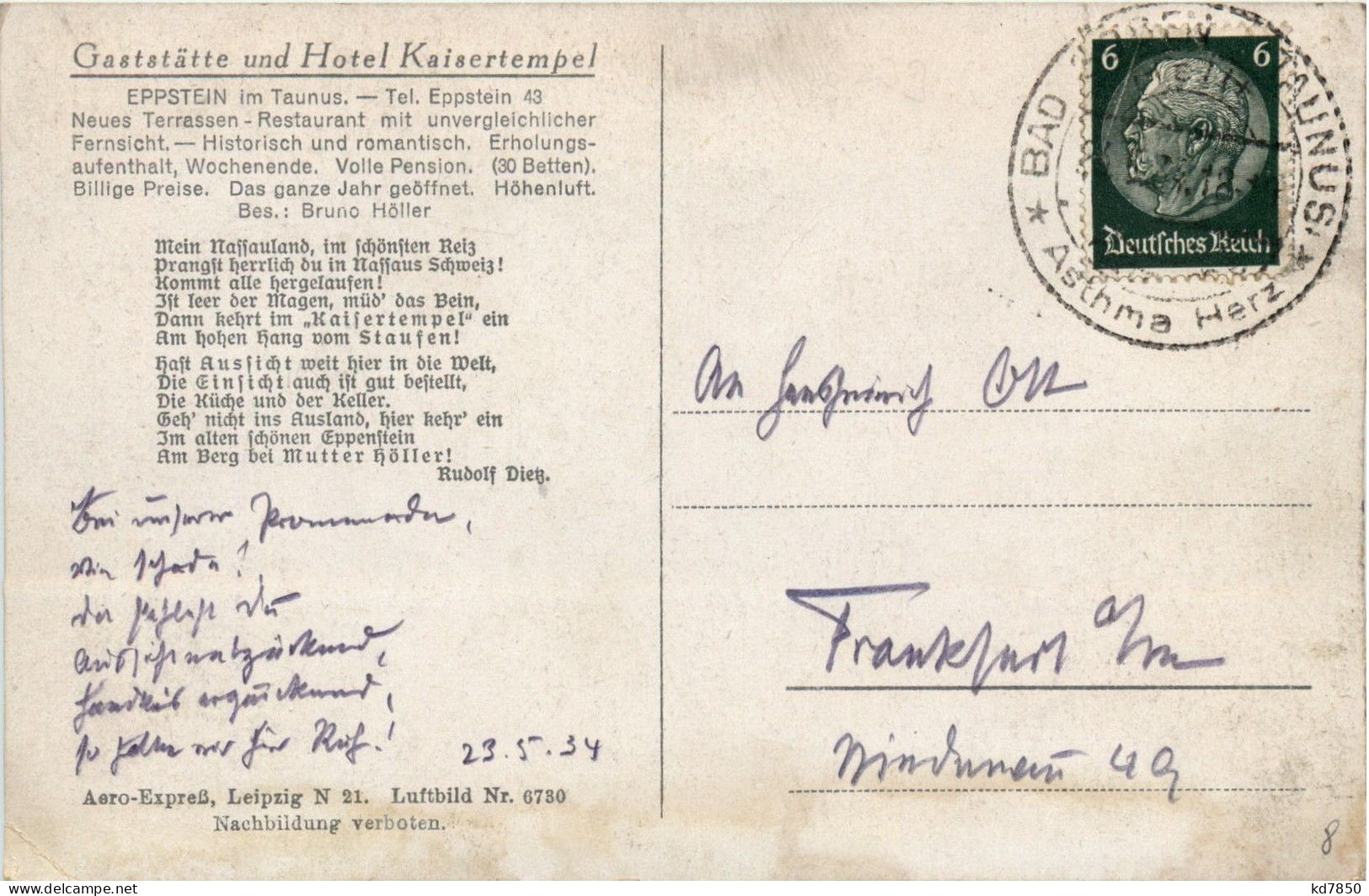 Eppstein Im Taunus - Hotel Kaisertempel - Other & Unclassified