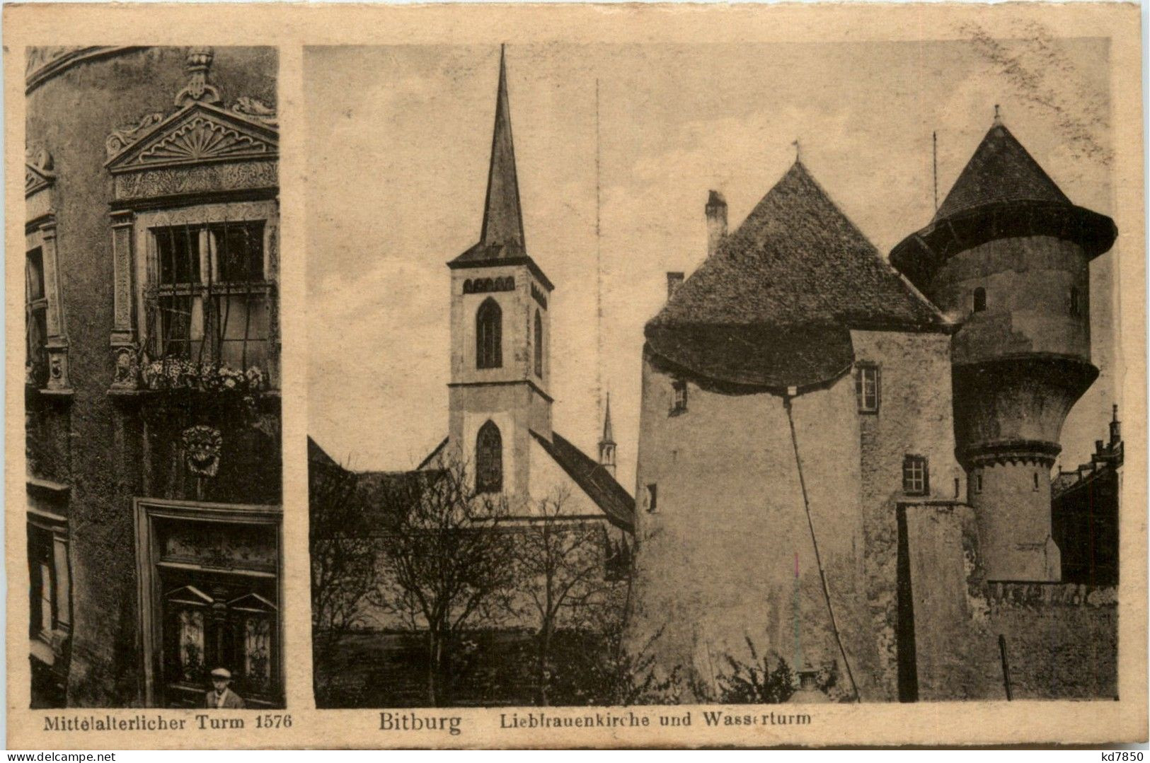 Bitburg - Liebfrauenkirche Und Wasserturm - Bitburg