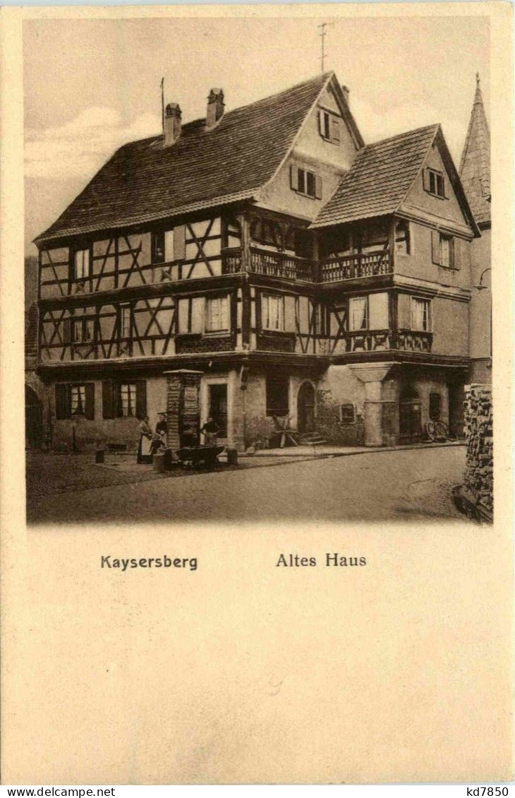 Kaysersberg - Altes Haus - Kaysersberg