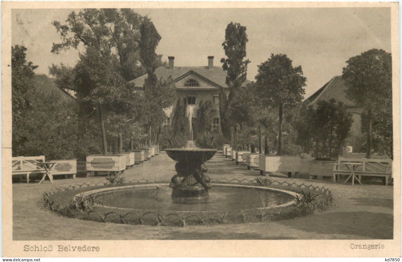 Weimar - Schloss Belvedere - Weimar