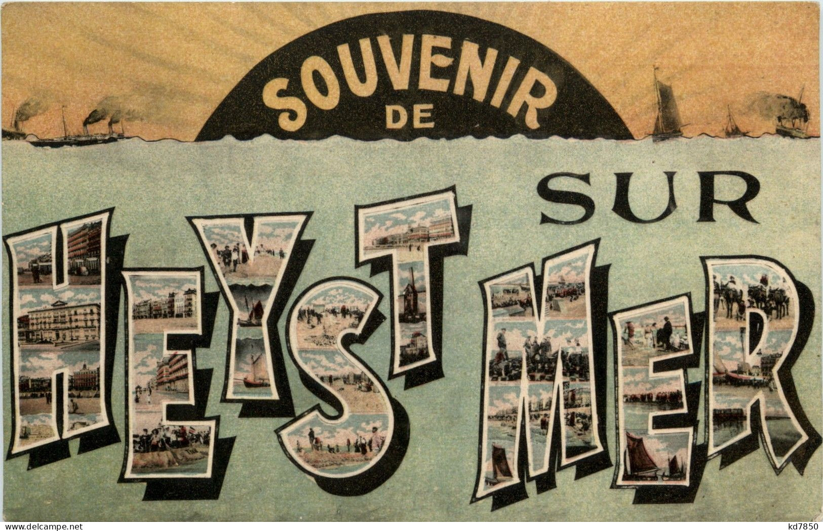 Souvenir De Heyst Sur Mer - Heist