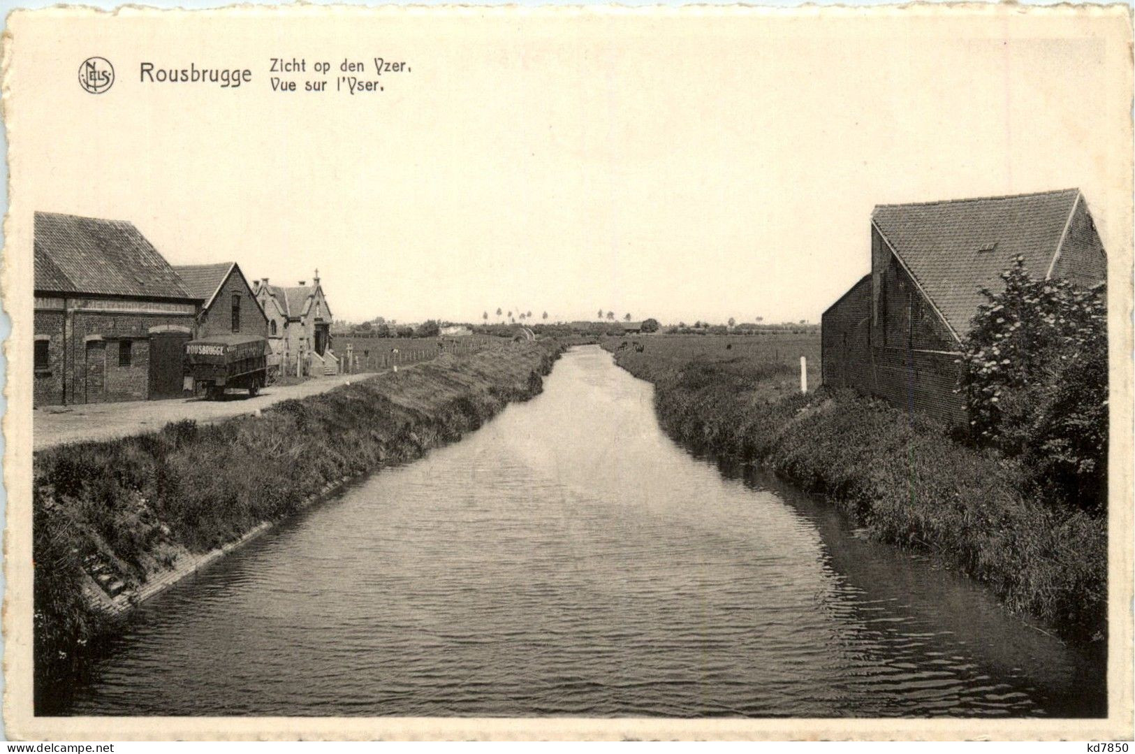 Rousbrugge - Vue Sur L Yser - Altri & Non Classificati