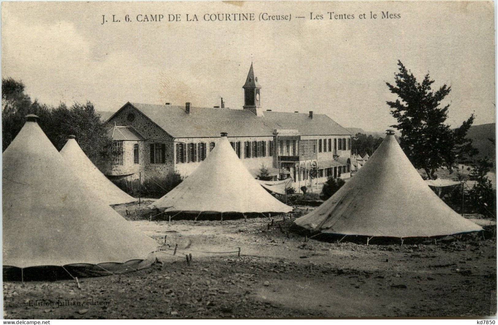 Camp De La Courtine - Les Tentes - La Courtine
