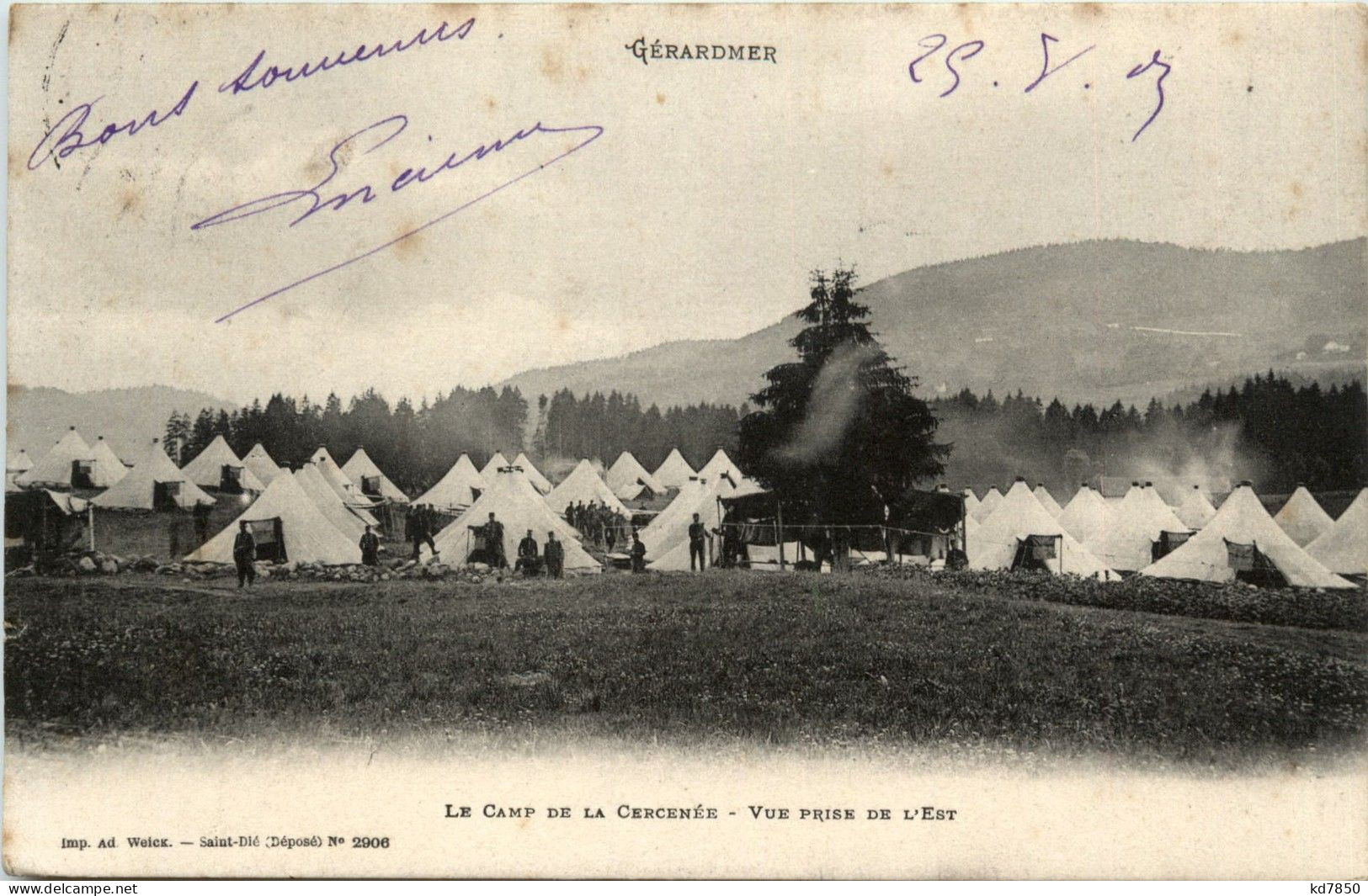 Gerarddmer - Le Camp De La Cercenee - Gerardmer