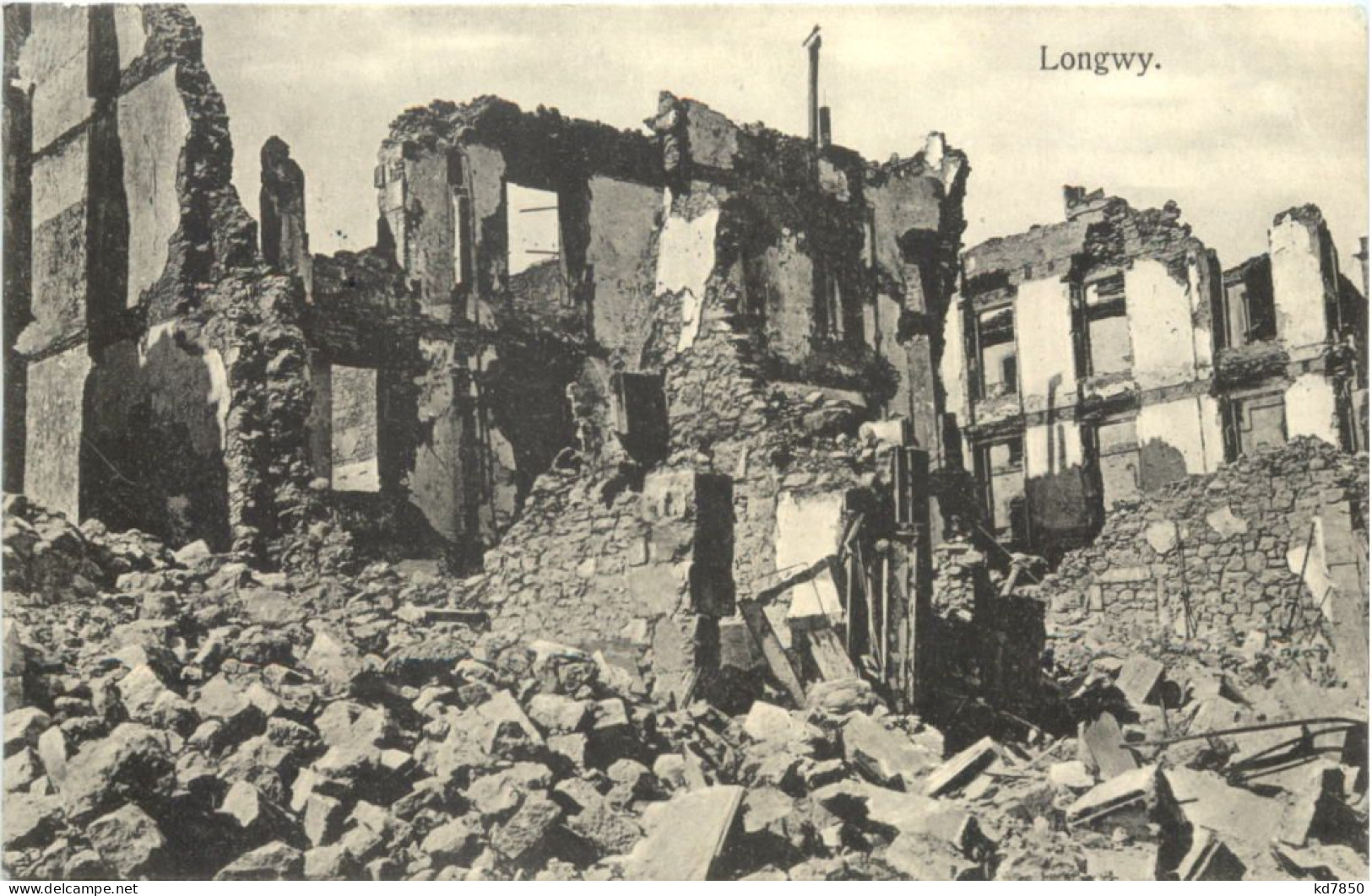 Longwy - Feldpost 121. Inf Div - Longwy