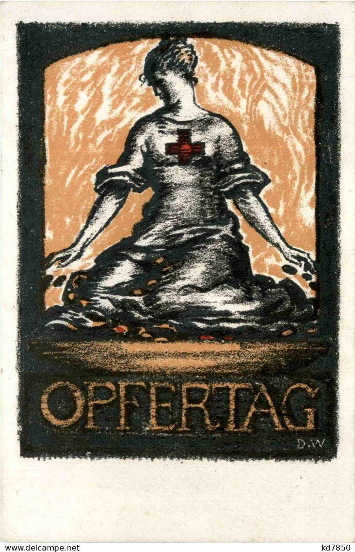 Rotes Kreuz - Opfertag 1917 - Rotes Kreuz