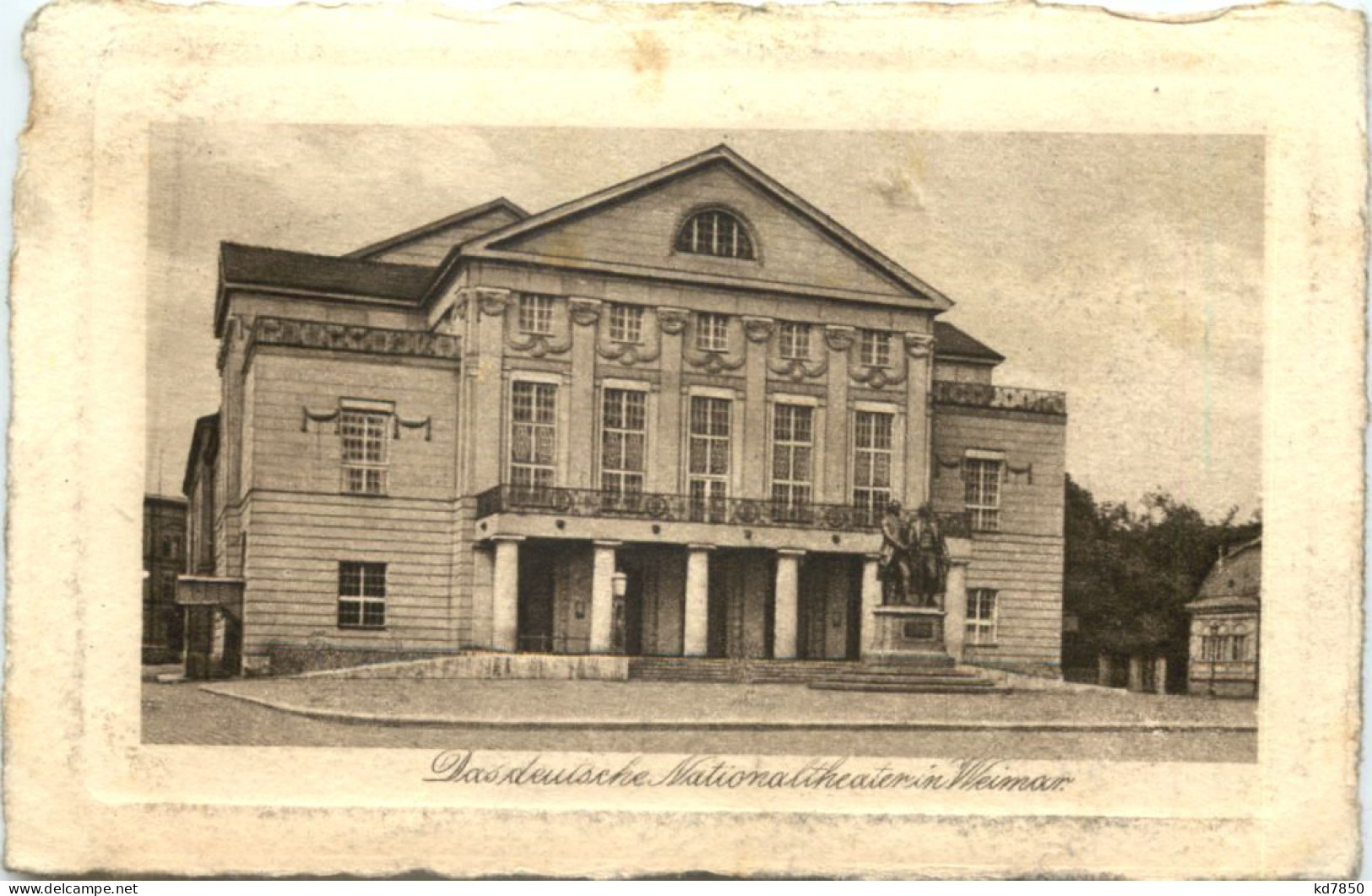 Weimar - Das Deutsche NAtionaltheater - Weimar