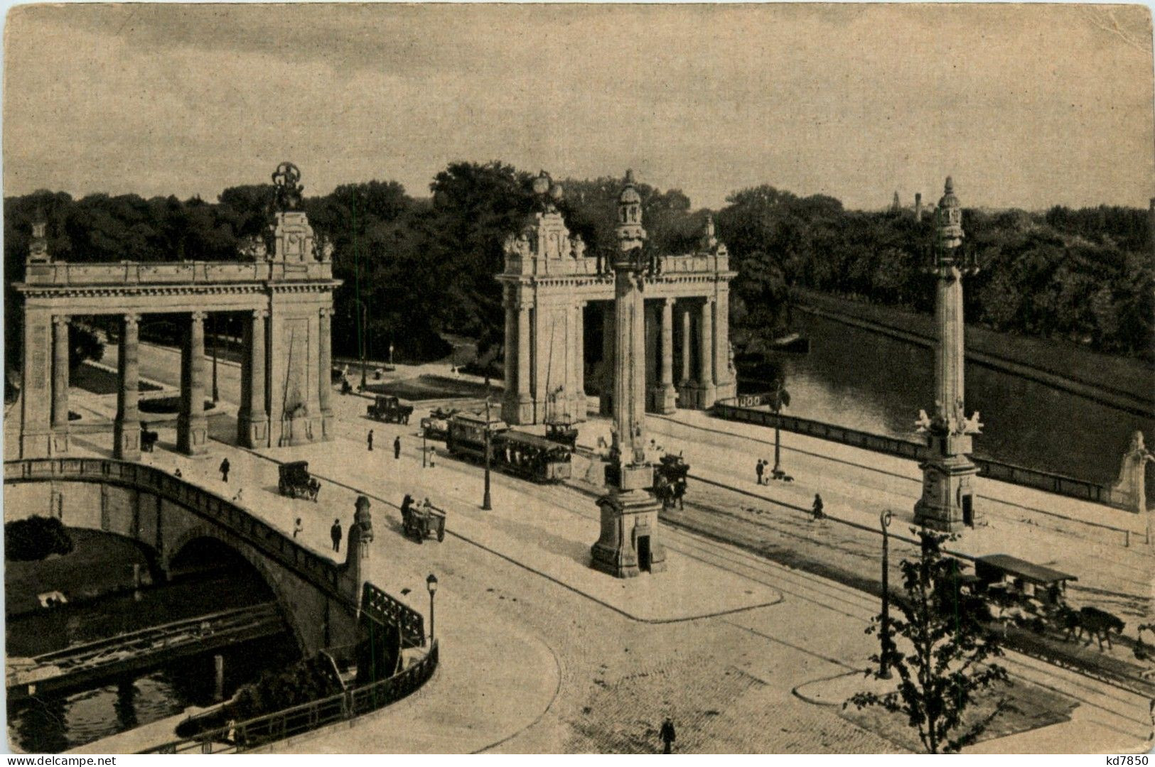 Berlin/diverse Stadtteile - Berlin, Neue Chartlottenburger Brücke - Altri & Non Classificati