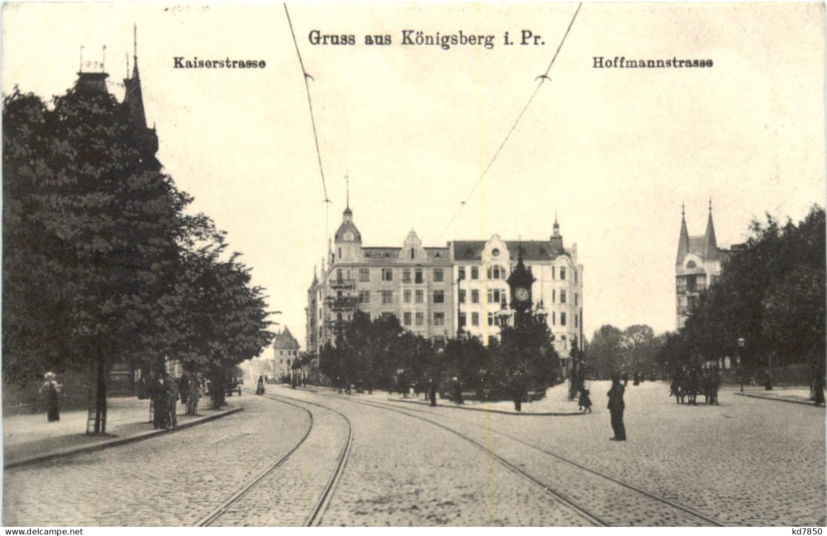 Gruss Aus Königsberg - Hoffmannstrasse - Ostpreussen